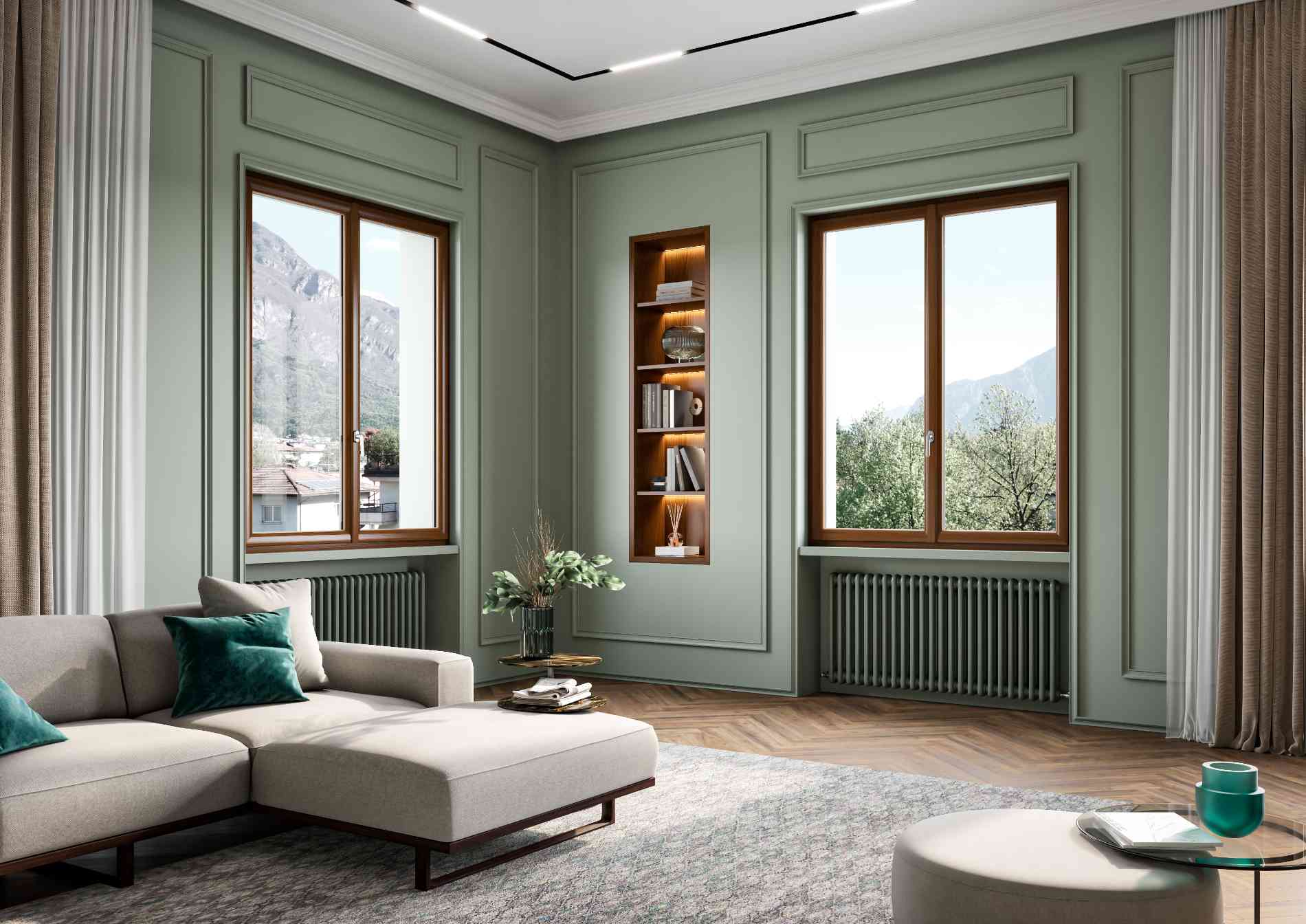 Infisso Oknoplast Prolux in PVC