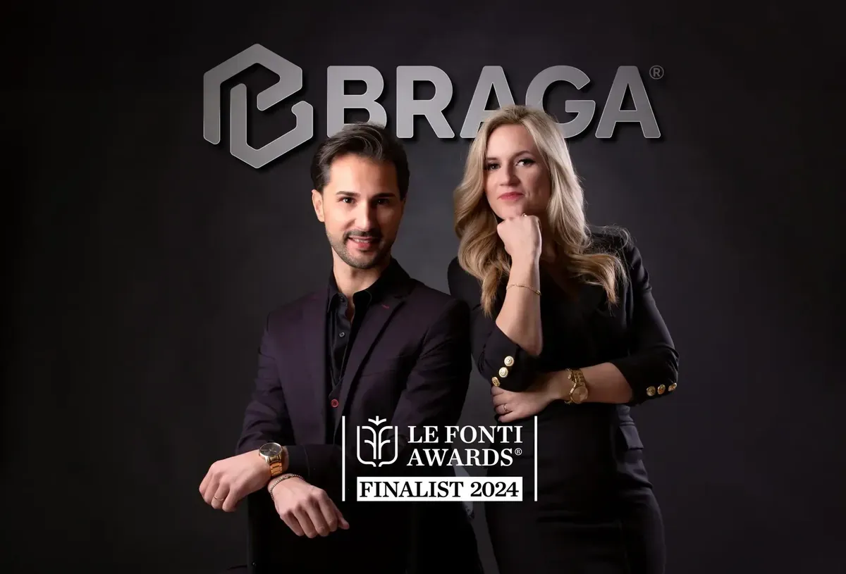 Braga finalista ai Prestigiosi Le Fonti Awards 2024 come “Eccellenza dell'Anno” in Innovazione e Leadership